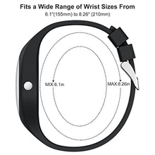 Load image into Gallery viewer, GOLDEN HOUR Waterproof Sports Analog Unisex Watches for Nurse Medical Professionals, Students - Military Time Glowing Easy to Read Dial, Jelly Silicone Strap in Black
