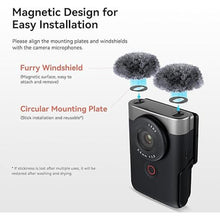 Load image into Gallery viewer, SmallRig Cage Kit for Canon PowerShot V10 with Furry Windshields, Camera Cage, Lens Cap and Storage Bag, Effectively Reducing Wind Noise About 20dB, for Outdoor Shooting, Travel, Vlog - 4235