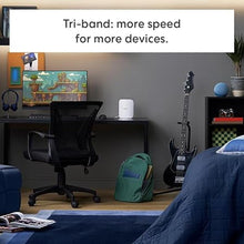 Load image into Gallery viewer, Introducing Amazon eero Pro 7 tri-band mesh Wi-Fi 7 router (newest model) - Supports internet plans up to 5 Gbps, Coverage up to 2,000 sq. ft., 1-pack