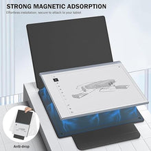 Load image into Gallery viewer, MoKo Case for Remarkable 2 Tablet Case, Lightweight Ultra-Thin Magnetic Case with Wide Pen Protective Clasp, Smart Tablet Cover Folio for Remarkable Tablet 2 10.3" 2020 Release, Black Notebook