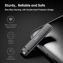 Load image into Gallery viewer, SSK 1TB USB Drive, External SSD USB Fast 550MB/s 2-in-1 Dual Drive USB Type C+ USB A 3.2 Gen2 Solid State Thumb Drive SSD Stick for iPhone 15/PS4/Android Phone/Tablet/Windows/Mac