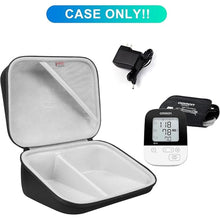 Load image into Gallery viewer, BOVKE Carrying Case Travel Bag for Omron 5 Series Wireless Upper Arm Blood Pressure Monitor OMRON BP5250 / BP7250 / BP7200 Monitors and Cuff, Mesh Pocket for Batteries and Charger, Black