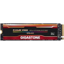 Load image into Gallery viewer, Gigastone M.2 SSD 2TB PCIe Gen 4 NVMe SSD Internal Gaming Solid State Hard Drive Upgrade PC Laptop PS5 Storage Fast Response for Gamers 3D Rendering 4K 8K Video Editing Creators PCIe 4.0 5,000MB/s