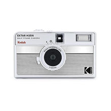 Load image into Gallery viewer, KODAK EKTAR H35N Half Frame Film Camera, 35mm, Reusable, Focus-Free, Bulb Function, Built-in Star Filter, Coated Improved Lens (Film & AAA Battery are not Included) (Striped Silver)