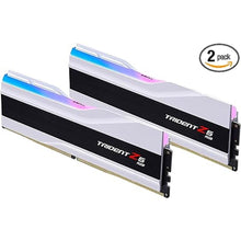 Load image into Gallery viewer, G.SKILL Trident Z5 RGB Series (Intel XMP 3.0) DDR5 RAM 64GB (2x32GB) 6400MT/s CL32-39-39-102 1.40V Desktop Computer Memory UDIMM - Matte White (F5-6400J3239G32GX2-TZ5RW)