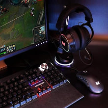 Load image into Gallery viewer, Monster Alpha 9.0 RGB Wired Gaming Mouse, Customizable Buttons, Programmable LED Lighting, True 16,000 Adjustable DPI, Ergonomic Optical PC Gaming Mouse for PC Gaming, Black