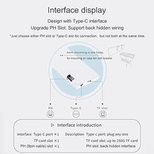 Load image into Gallery viewer, WOWNOVA 8.8" Computer Temp Monitor (Dynamic Theme Supported), 1 Click 1 Cable to Get Started Quickly PC Temperature Display Sensor Panel IPS Mini Secondary Screen CPU RAM HDD Data FPS Monitor (White)