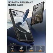 Load image into Gallery viewer, Poetic Guardian Case Compatible with Nothing Phone 2 6.7 Inch 20 FT Mil-Grade Drop Tested , Full-Body Hybrid Shockproof Bumper Cover Case with Built-in Screen Protector, Black Clear