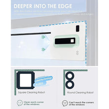 Load image into Gallery viewer, Yoolax Window Cleaning Robot, Automatic Window Cleaner Robot with Dual Water Spray, 3000Pa Suction Power, Robotic Window Cleaner with App & Remote Control, White