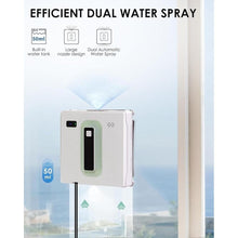 Load image into Gallery viewer, Yoolax Window Cleaning Robot, Automatic Window Cleaner Robot with Dual Water Spray, 3000Pa Suction Power, Robotic Window Cleaner with App & Remote Control, White