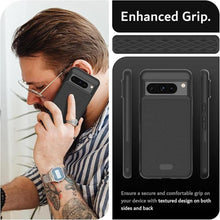 Load image into Gallery viewer, TUDIA MergeGrip Magsafe Compatible Phone Case for Google Pixel 8 Pro 2023 - Dual Layer, Shockproof, Military Grade, Non-Slip, Slim, Rugged, Heavy Duty & Tough Protective Phone Case - Matte Black