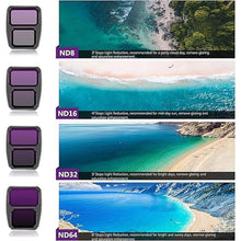 Load image into Gallery viewer, STARTRC ND Filters Set for DJI Air 3 Accessories,6Pack Filters-(UV, CPL, ND8, ND16, ND32, ND64,) (Aluminum Version)