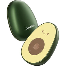 Load image into Gallery viewer, Gaiatop Hand Warmers Rechargeable 2 Pack, Magnetic 3 Settings Fast Heating Avocados Shape, Electric Portable Pocket Heater, Reusable Hot Hands Gifts for Women Men Outdoor Camping Hunting Golf