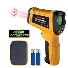 Load image into Gallery viewer, BSIDE Infrared Thermometer Pyrometer 50:1 Industrial Temperature Gun -58?~2552?(-50?~1400?) IR Laser Thermometer, High Temp Non-Contact Digital Thermometer for Furnace Smelt Forge