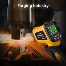 Load image into Gallery viewer, BSIDE Infrared Thermometer Pyrometer 50:1 Industrial Temperature Gun -58?~2552?(-50?~1400?) IR Laser Thermometer, High Temp Non-Contact Digital Thermometer for Furnace Smelt Forge
