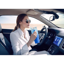 Load image into Gallery viewer, Meoky 32 oz Tumbler with Handle, Insulated Tumbler with Lid and Straw, Stainless Steel Travel Mug, Keeps Cold for 24 Hours, 100% Leak Proof, Fits in Car Cup Holder (Sky)