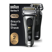 Load image into Gallery viewer, Braun Series 9 9517s PRO+ Electric Razor for Men, 5 Pro Shave Elements & Precision Long Hair ProTrimmer, Charging Stand, Braun’s Best for Smooth Skin, Wet & Dry Electric Razor with 60min Runtime