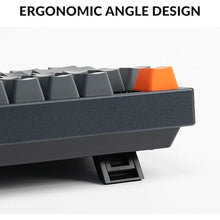 Load image into Gallery viewer, Keychron K8 Wireless Mechanical Keyboard, Tenkeyless Layout 87 Keys Bluetooth/Wired RGB Backlit with Gateron Optical Blue Switch Compatible with Mac Windows