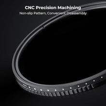 Load image into Gallery viewer, K&F Concept 52mm Variable ND2-400 ND Lens Filter Waterproof 1-9 Stops Adjustable Ultra-Thin Camera Lens ND Filter with 24 Multi-Layer Coatings (D-Series)
