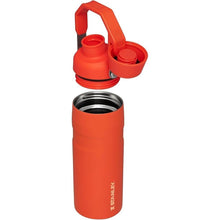 Load image into Gallery viewer, Stanley IceFlow Fast Flow Water Bottle 16 oz | Angled Spout Lid | Lightweight and Leakproof for Travel and Sports | Insulated Stainless Steel | BPA-Free |Tigerlily