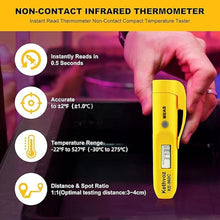 Load image into Gallery viewer, Non Contact Mini Food Thermometer, IR Thermometer Pen, Kethvoz Digital Infrared Thermometer for Cooking 960C Meausre Temp -22 to 527? for Kitchen, Wine, Soap/Candy DIY Making?2-Pack?