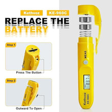 Load image into Gallery viewer, Non Contact Mini Food Thermometer, IR Thermometer Pen, Kethvoz Digital Infrared Thermometer for Cooking 960C Meausre Temp -22 to 527? for Kitchen, Wine, Soap/Candy DIY Making?2-Pack?