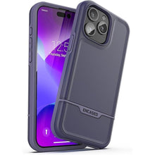 Load image into Gallery viewer, ENCASED Rebel Armor Case (Purple) - Designed for iPhone 15 Pro Max 6.7" (2023) Protective Full-Body Hard Cover, Royal Merlot