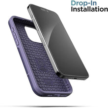 Load image into Gallery viewer, ENCASED Rebel Armor Case (Purple) - Designed for iPhone 15 Pro Max 6.7" (2023) Protective Full-Body Hard Cover, Royal Merlot