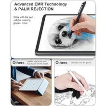 Load image into Gallery viewer, EMR Stylus for Remarkable 2 Pen with Eraser - Replacement Pen for Remarkable 2 Tablet, Digital Pens with 4096 Pressure Level, Palm Rejection Compatible with Remarkable Devices & Replacement 2 Tips
