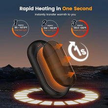 Load image into Gallery viewer, 20Hrs Hand Warmers, AI Mini Portable Hot Hand Handwarmers 2 Pack, 6000mAh Rechargeable Electric Reusable Pocket Heater Gifts for Raynauds, Hunting, Golf, Camping, Christmas