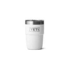 Load image into Gallery viewer, YETI Rambler 8 oz Stackable Cup, Stainless Steel, Vacuum Insulated Espresso Cup with MagSlider Lid, White