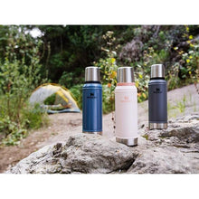 Load image into Gallery viewer, Stanley Classic Legendary Vacuum Bottle 1.0 qt | Wide Mouth with Leakproof Cup Lid | Keep Drinks Hot or Cold | Packable for Travel | Insulated Stainless Steel Thermos | BPA-Free | Limestone