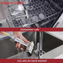 Load image into Gallery viewer, Food Grinder Attachment for KitchenAid Mixers,Stainless Steel Dishwasher Safe Meat Mincer Accessories Set Included 3 Sausage Stuffer Tubes