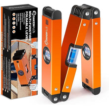 Load image into Gallery viewer, Multi-Function Folding Level, 24" Level Tool, Multi-Angle Measurement (45°/90°/180°), High-Precision Aluminum Profile (0.5mm/m), Perfect for Woodworking, Construction & DIY Gifts