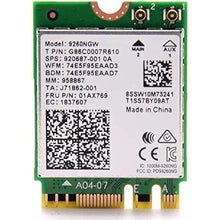 Load image into Gallery viewer, Legacy M.2 WiFi Card for Intel AC 9260 with Bluetooth 5.1 | Up to 1.73Gbps, MU-MIMO, WiFi 5 | Works with Intel, AMD, Linux & Windows 10/11 | No vPro | Model 9260NGW WiFi Adapter (AC9260)