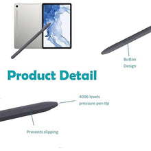 Load image into Gallery viewer, Tab S9 FE S Pen for Samsung Galaxy Tab S9 FE Stylus Pen/ S9 FE+ Pen / S9/S9 FE Plus / S9+ SM-X510, SM-X516B Pen Replacement with Nibs (Grey)