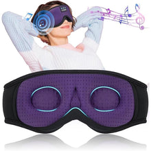 Load image into Gallery viewer, LC-dolida Sleep Mask with Bluetooth Headphones Bluetooth Sleep Mask Sleep Headphones,3D Eye Mask for Sleeping Mask Music Sleeping Headphones for Side Sleepers Meditation Gifts Gadgets for Men Women