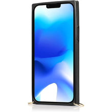 Load image into Gallery viewer, CCSmall for iPhone 15 Case with Card Holder for Women, Phone Case Crossbody with Wrist Strap & Removable Adjustable Shoulder Lanyard Cover for iPhone 15 KB Black