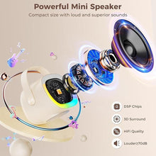 Load image into Gallery viewer, Kids Karaoke Machine, Portable Bluetooth Speaker with Wireless Microphone, Christmas Birthday for Girls 4, 5, 6, 7, 8, 9, 10 +Year Old, Music Toys Mini Karaoke Machine for Kids