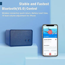 Load image into Gallery viewer, Bluetooth Speaker, Loud Small Portable Wireless Speaker with 5W HD Sound, Bluetooth V5.0, 12H Long Playtime, Outdoor Speaker for Home, Office, Party, Gift for Friend, Blue