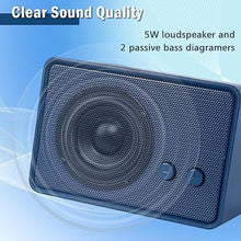 Load image into Gallery viewer, Bluetooth Speaker, Loud Small Portable Wireless Speaker with 5W HD Sound, Bluetooth V5.0, 12H Long Playtime, Outdoor Speaker for Home, Office, Party, Gift for Friend, Blue