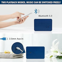 Load image into Gallery viewer, Bluetooth Speaker, Loud Small Portable Wireless Speaker with 5W HD Sound, Bluetooth V5.0, 12H Long Playtime, Outdoor Speaker for Home, Office, Party, Gift for Friend, Blue