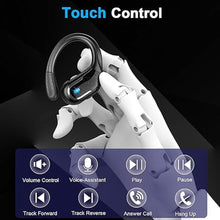 Load image into Gallery viewer, Wireless Earbud, 75Hrs Bluetooth 5.4 Headphones IP7 Waterproof for Sport, Running Wireless Earphones with ENC Noise Cancelling Mics, Deep Bass Over Ear bud with Earhooks for Android, iOS, Workout, Gym
