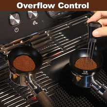Load image into Gallery viewer, MEION 51mm Dosing Funnel, Magnetic Espresso Dosing Funnel Coffee Funnel Compatible with 51mm Portafilter, Espresso Tools Portafilter Funnel (51mm, Black)