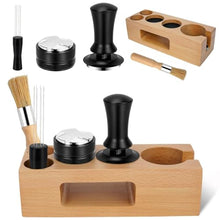 Load image into Gallery viewer, Y-Step 5 Pack Espresso Tamper Set Espresso Accessories Kit, With Espresso Tamper Coffee Distributor, Espresso Stirrer, Espresso Tamping Station, Coffee Clean Brush, Espresso Tools for Coffee Bar, 51mm