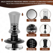 Load image into Gallery viewer, Y-Step 5 Pack Espresso Tamper Set Espresso Accessories Kit, With Espresso Tamper Coffee Distributor, Espresso Stirrer, Espresso Tamping Station, Coffee Clean Brush, Espresso Tools for Coffee Bar, 51mm