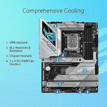 Load image into Gallery viewer, ASUS ROG Strix Z790-A Gaming WiFi II (WiFI 7) LGA 1700(Intel 14th & 13th & 12th Gen) ATX gaming motherboard(DDR5,5X M.2 slots,PCIe 5.0 x16,front-panel USB connector with PD 3.0 up to 30W)