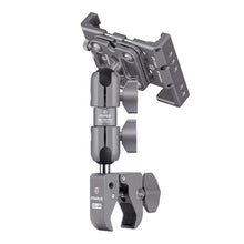 Load image into Gallery viewer, FANAUE Composite Double Socket Swivel Arm and Universal Phone Mount and Handlebar Base Mount Strong Rod Clamp