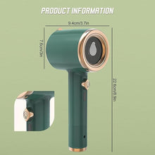 Load image into Gallery viewer, Portable Mini Ironing Machine, Travel Mini Steam Iron, Handheld Garment Steamer, Fast Preheating Steam Dry Ironing, For Home and Travel (Green)