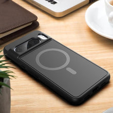 Load image into Gallery viewer, ENCASED Wallet Case for Google Pixel 8 Pro with Magnetic Card Holder (Compatible with MagSafe) Black
